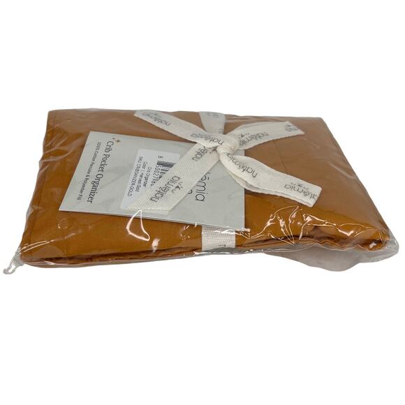 Natemia Crib Bed Pocket Organizer Harvest Gold New - Picture 8 of 11